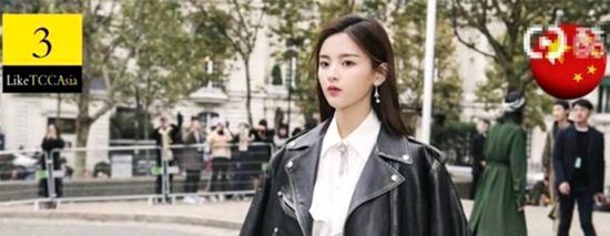  亚太区最美面孔中国女星排名名单