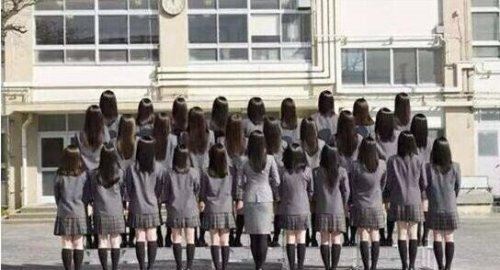 日本一张图片吓死30万人 被称为世界上最恐怖的毕业照(图)