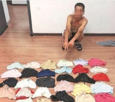 上海偷内裤男子被公诉 两年偷66条被判三年以下有期徒刑