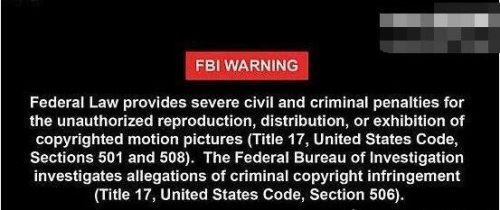 fbi warning是什么意思 美国版权的日本无码毛片(合法观看)