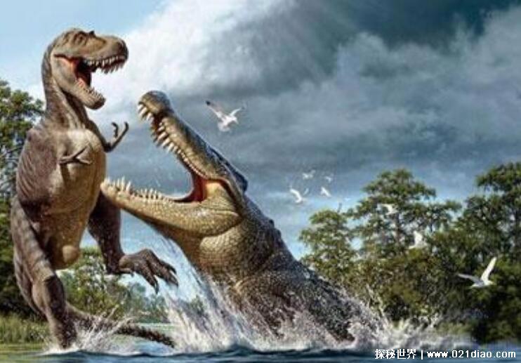 美国发现了一只活恐龙，体长五米高达两米的小型恐龙(虚假传闻)