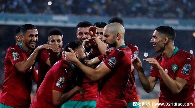 摩洛哥国家足球队排名（第22名）