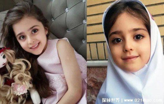 全球最美的小女孩是谁，Mahdis Mohammadi(现实版的洋娃娃)