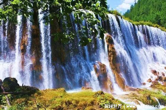 中国最宽的瀑布是哪个瀑布，四川的诺日朗瀑布(曾是西游记的取景地)