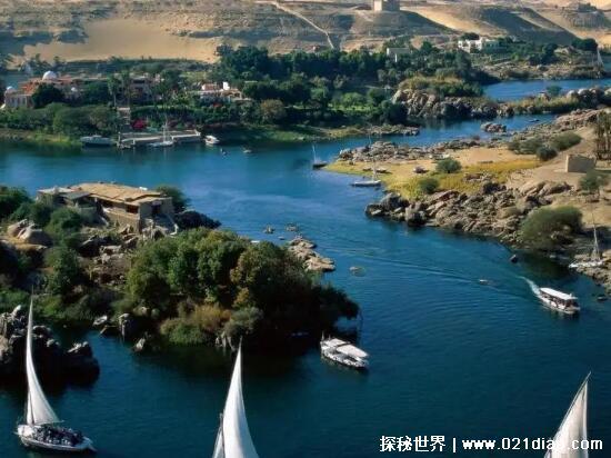 世界最长的河流排名前十名，长江仅排第三(尼罗河是11个国家水源)