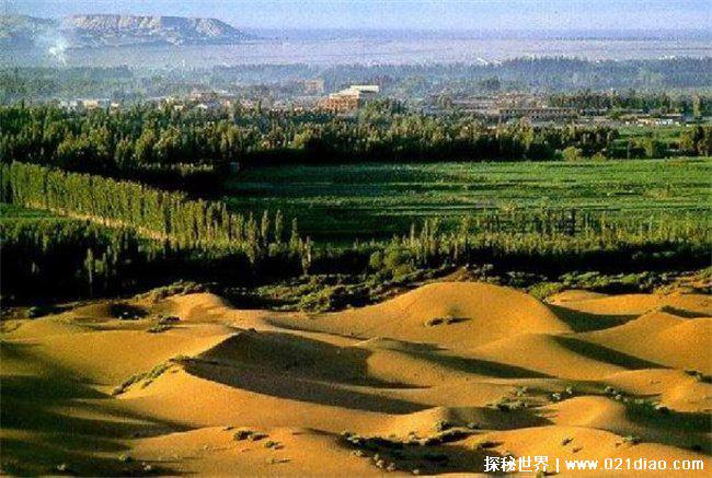 世界上最大的内陆盆地，塔里木盆地(位于新疆)
