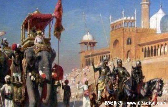 莫卧儿帝国，蒙古后裔在印度建立450万平方公里的庞大帝国
