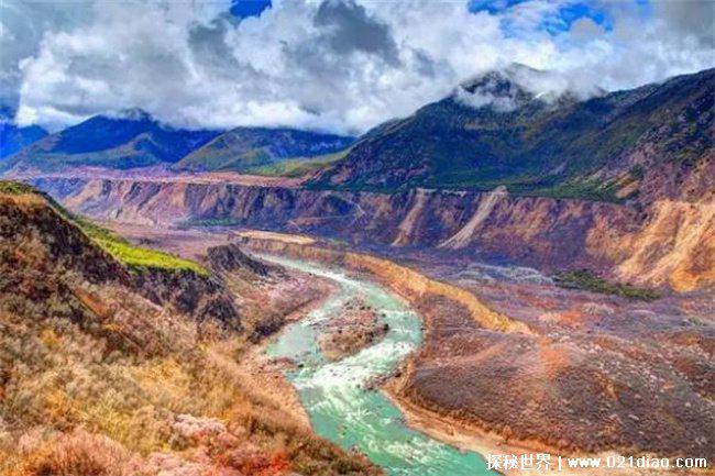 世界上最大的峡谷，雅鲁藏布大峡谷(长504.6千米)