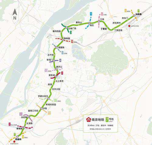 南京地铁科普向 现有线路与规划线路简单介绍