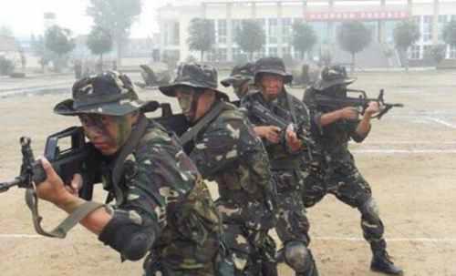中国特种部队突击队