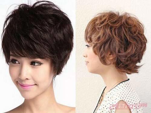 2022年流行女生韩式短发烫发发型
