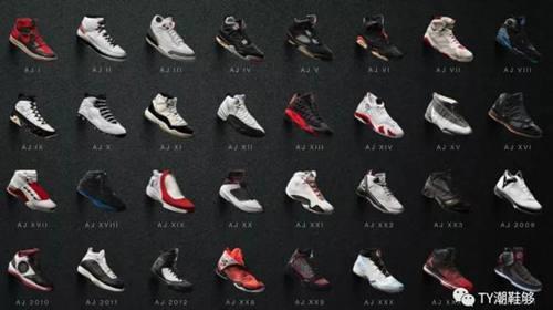你知道AirJordan1AJ1球鞋总共有多少款式和配色吗
